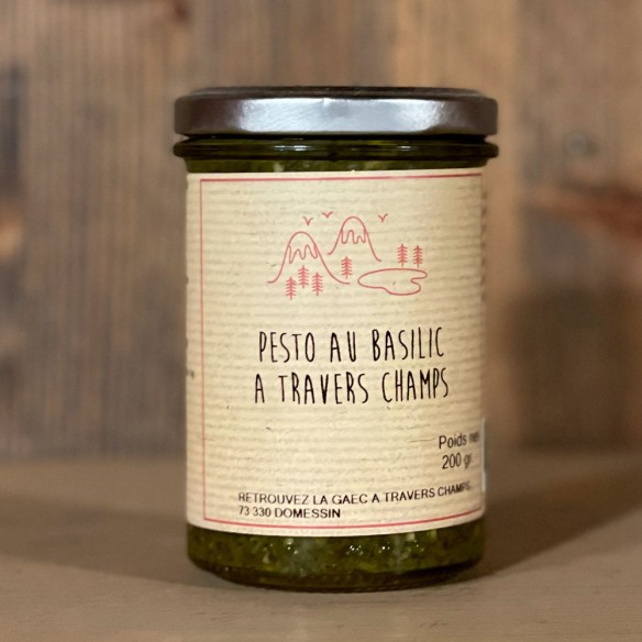 Conserve pesto basilic BIO Conserve pesto basilic BIO