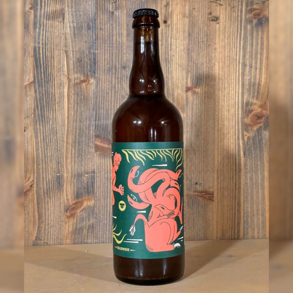 Bière blonde Les Téméraires 75cl